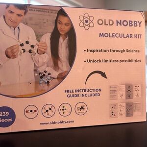 OLD NOBBY Molecular Kit - Organic Chemistry Science Model Set